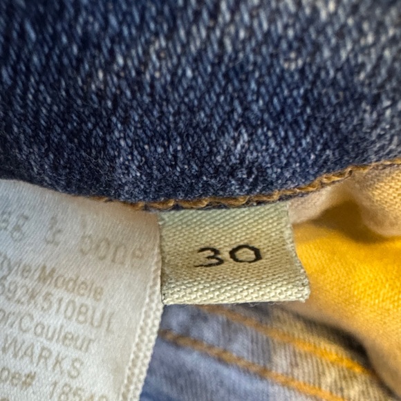 Rag & Bone Dre Capri Light Blue Ankle Jeans - Picture 11 of 11